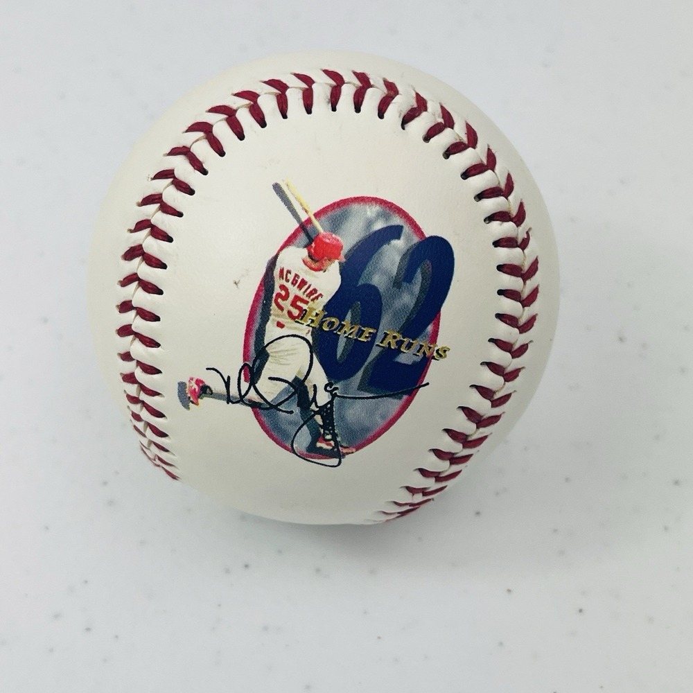 Mark McGwire Collector Baseball Making History Sep 8 1998 Home Run 62 Ball MLB - Picture 6 of 8